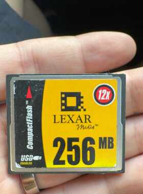 【议价-可维修】Lexar雷克沙256MB CF卡 拆机 还可以 有点 全新/