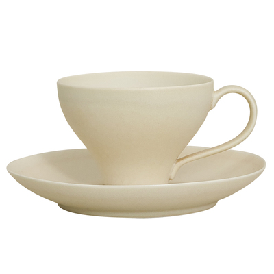 不饰咖啡杯碟一套杯碟