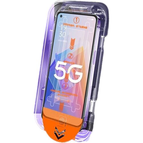 适用opporeno8pro无尘仓贴膜reno8/7/6/5/4/3/2/ace钢化膜k11/k10/k9/k7a1/a2m/a58x/a96/a97手机膜活力版
