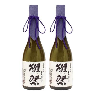 獭祭日本进口纯米大吟酿23清酒*2