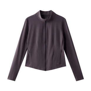 VVC life纯色弹力瑜伽服女生2026年春季新款户外休闲百搭修身上衣