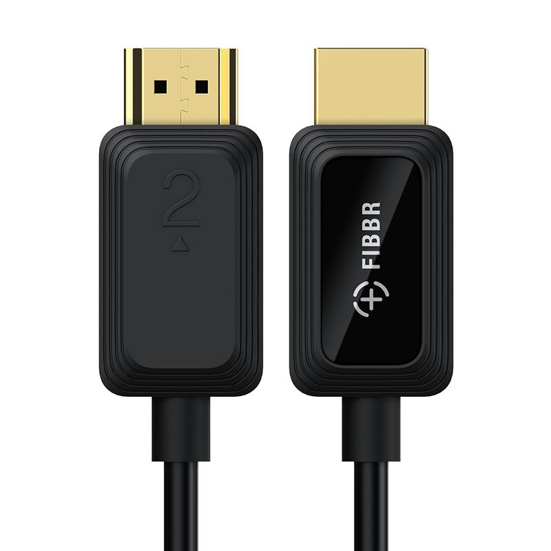 FIBBR/菲伯尔光纤HDMI2.1线4K8K高清线电视回音壁投影预埋连接线