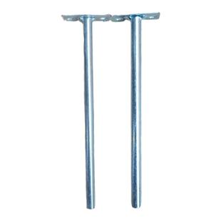 避雷卡镀锌光杆避雷卡配件支架避雷网支架防雷接地卡子T型支架