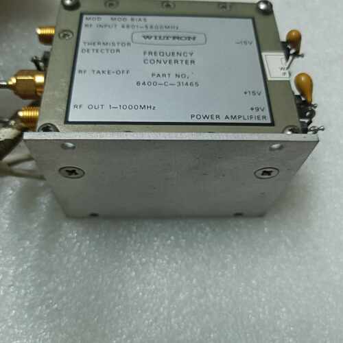 【议价-可维修】WILTRON射频变频器 6400-C-31465 4601 /均有货