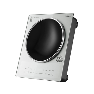 美的凹面电磁炉家用3500W大功率IH炒菜锅专用猛火灶官方旗舰正品