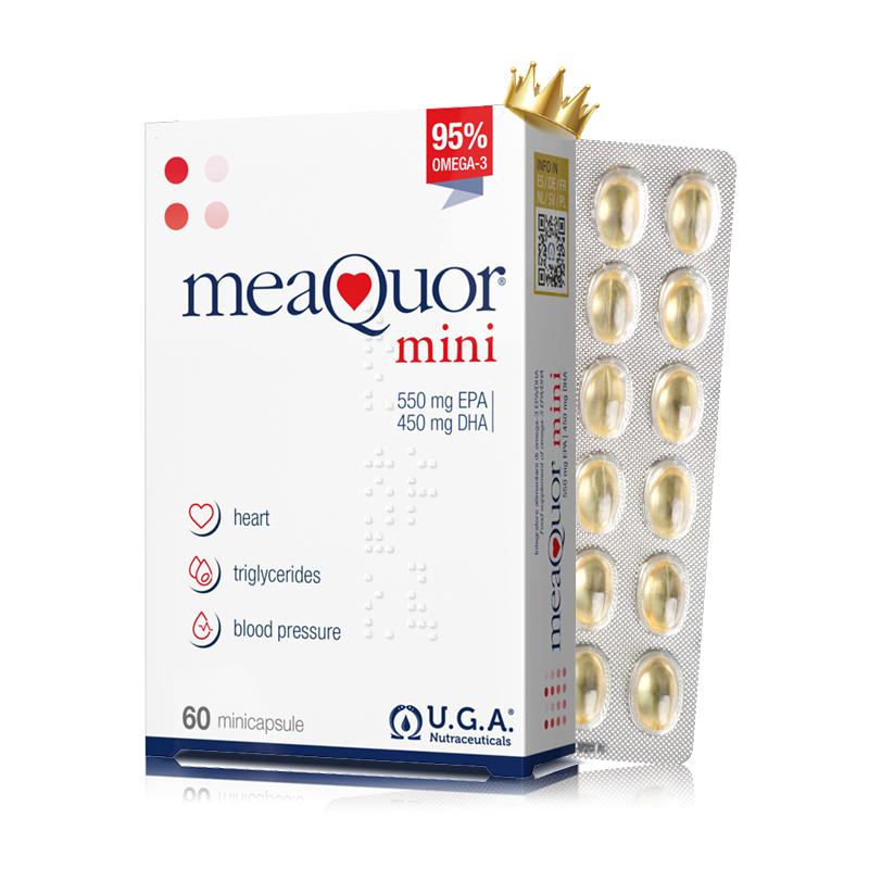 【旗舰店】金凯撒迷你鱼油95%高纯度omega3深海鱼油软胶囊dha60粒