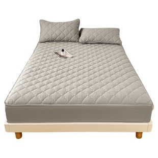 A类全棉夹棉床笠单件学生床罩90x200纯棉床垫套135*200/150x190cm