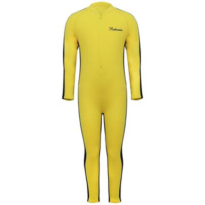 范德安男女童醒目长袖连体泳衣