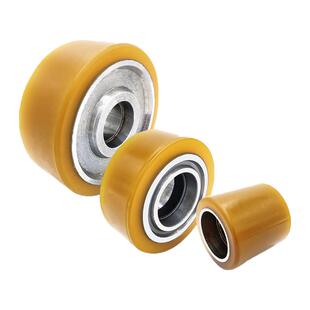 电动叉车轮子诺力中力林德驱动稳定轮全电动堆高车平衡承重轮配件