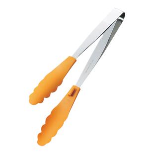 日本进口不锈钢餐食夹厨房煎炸夹子烤肉夹可并拢烘焙夹防烫烧烤夹