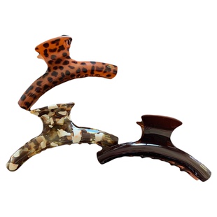 韩国进口France金标简洁法式弧形大号鲨鱼夹高级醋酸发抓抓夹发夹