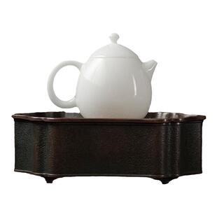 德化陶瓷【单茶壶满80ml纯白亮白】冰种玉瓷透明釉 龙蛋壶 小容量