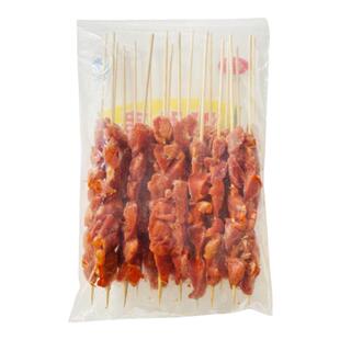 合发鸡胗串20串 冷冻鸡肫串 凤珍串腌制鸡胗串 油炸小吃 烧烤食材