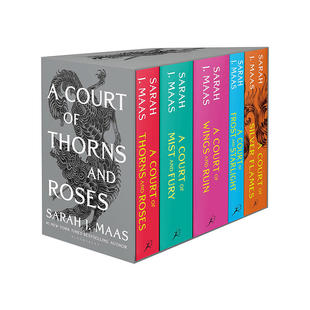 仙灵王庭纪1-5盒装 英文原版小说 A Court of Thorns and Roses Paperback Box Set 莎拉·J·马斯 英文版 进口英语原版书籍