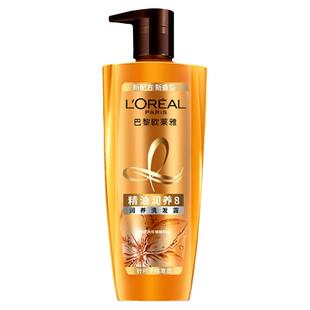 巴黎欧莱雅洗发水女精油润养洗发露柔顺去屑洗头膏滋养官方