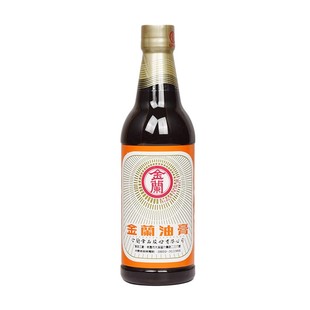 正品 台湾原装进口金兰油膏590ml金兰酱油膏卤肉饭调料理包纯素食
