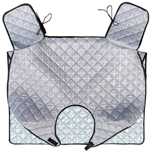 电动车挡风被夏季防晒罩加大2025新款夏天防风防水春秋电瓶遮阳用