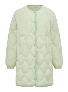 中长款羽绒服雪中飞时尚休闲圆领