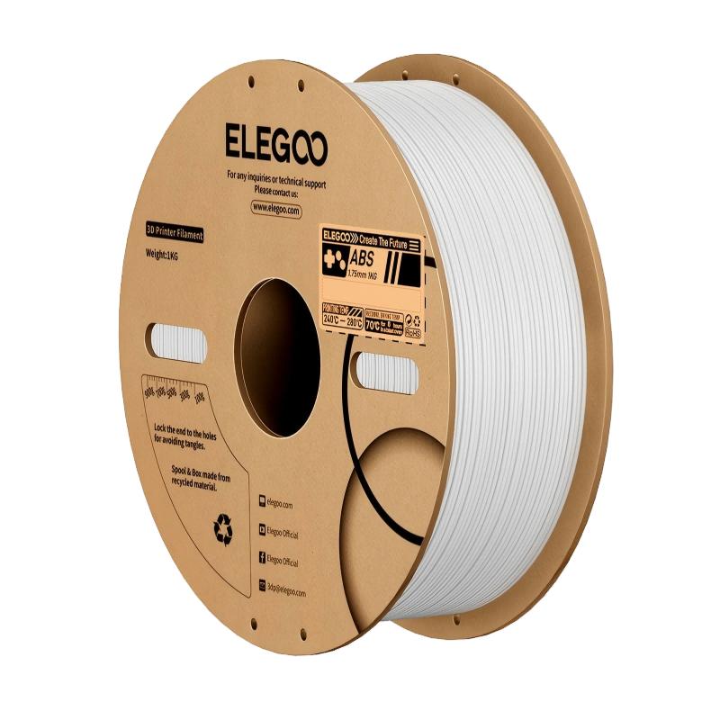 ELEGOO/爱乐酷 3d打印耗材ABS1.75mm 3d打印机耗材料 1kg 3D打印材料线条材料3D画笔打印耗材料FDM