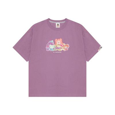 Aape印花休闲宽松短袖T恤