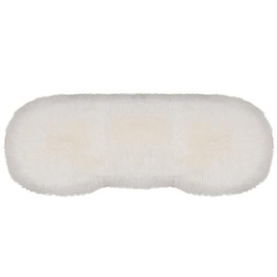 冬天后排保暖汽车坐垫羊毛冬季