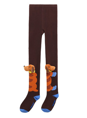 【面包小狗】玩偶打底裤女童裤子