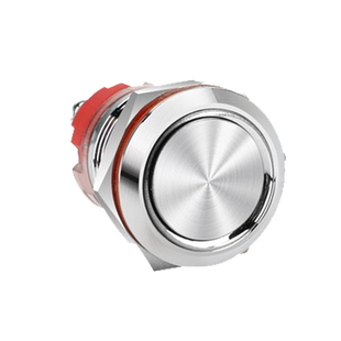 16 1922mm金属按钮大电流开关20A自锁复位防水短款启动停止螺丝脚