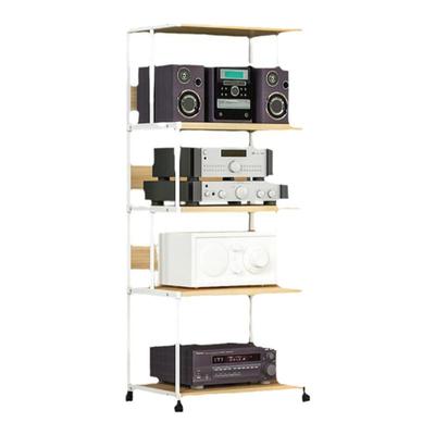 音箱可移动hifi器材脚架功放机柜