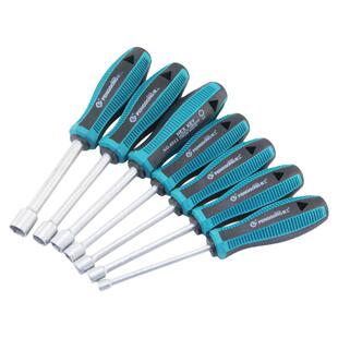 英制套筒螺丝刀外六角5/16 1/4 11/32 3/8 7/16 1/2刀带六角