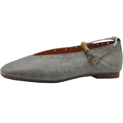 artmu奶奶鞋女浅口单鞋平底鞋