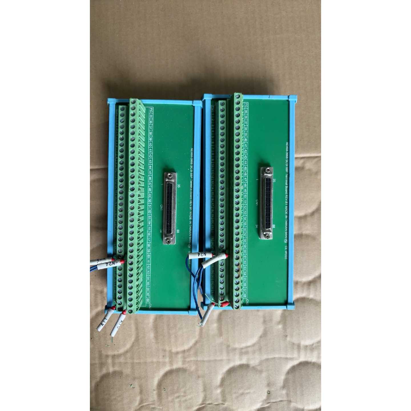 【议价】台湾研华68端子台ADAM3968SCSI68成色