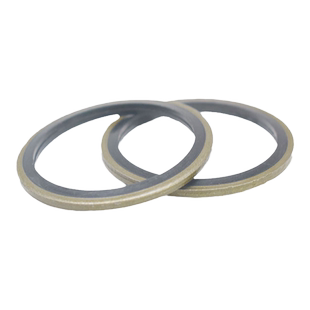 组合垫圈密封圈高压油管接头密封垫不锈钢紫铜氟胶组合垫片修理盒