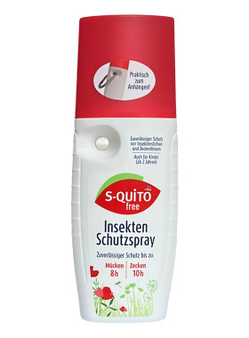德国squito驱蚊液喷雾宝宝金水