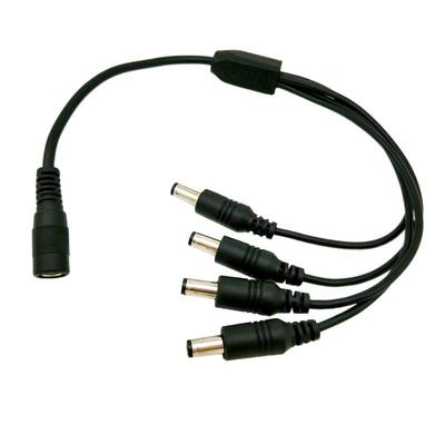 电源线公母接头12v电源集中供电