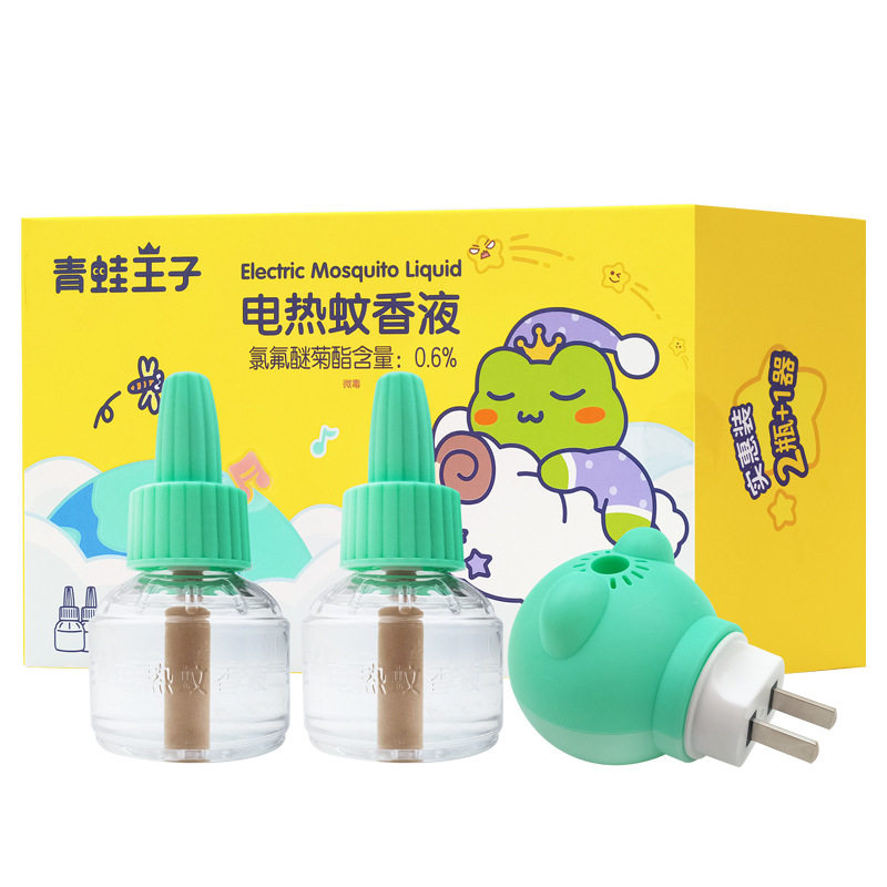 青蛙王子电热蚊香液无味驱蚊液