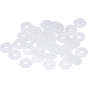 超薄手串隔片配件透明硅胶垫片塑料隔珠文玩隔垫串珠水晶珍珠黄金