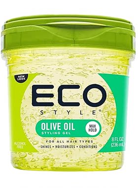 ecogel啫喱定型啫喱发胶Eco绿藻