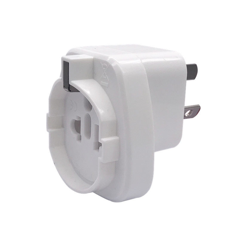全铜大功率德国韩国欧洲电器国内用德标欧标转国标插座孔转换插头