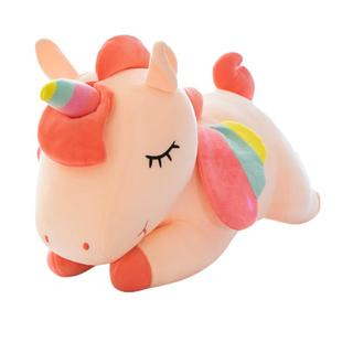 可爱超软独角兽公仔毛绒玩具大马玩偶睡觉长抱枕儿童生日礼物女孩