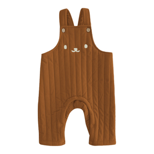 宝宝冬装套装婴儿衣服冬季小月龄夹棉保暖背带裤毛衣分体新款童装