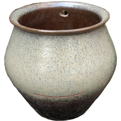 古法养鱼生态鱼缸循环流水陶罐庭院乔迁新居室内创意流水造景摆件