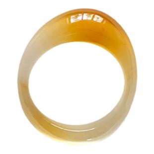 L'ELEMENTO 冰种玛瑙戒指 原创设计师玉石指环高级感LELEMENTO