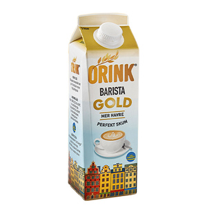 【1L】ORINK奥力刻瑞典进口金萃燕麦奶0乳糖植物奶浓郁燕麦饮