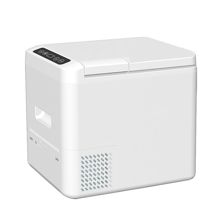 车载冰箱26L压缩机制冷迷你冰箱可调温小型冰箱车家两用双门冰箱