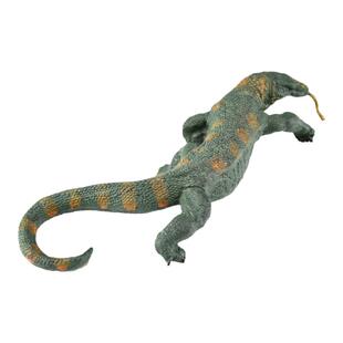 实心儿童仿真动物模型玩具爬行动物科莫多巨蜥科莫多龙认知礼物