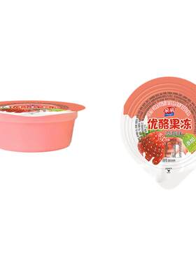 亲亲哈密瓜味椰果优酪水果果冻