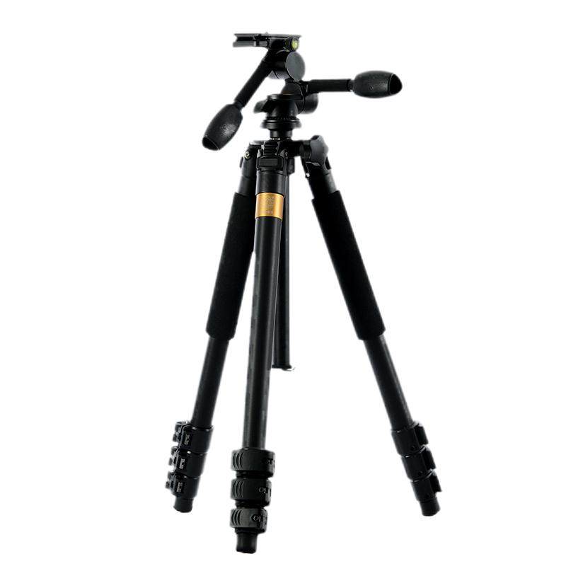专业摄影摄像机三脚架 液压阻尼视频直播 板扣稳定单反相机三角架