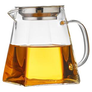 美斯尼玻璃公道杯高档加厚分茶器茶滤网茶漏一体公杯茶海功夫茶具