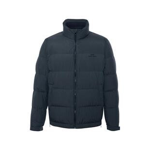 SATCHI沙驰男装男士羽绒服冬季高端商务休闲立领鹅绒面包服外套男