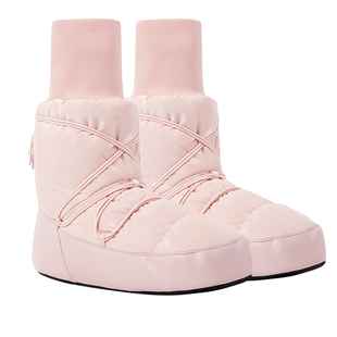 艾舞戈儿童舞蹈保暖靴女成人秋冬季芭蕾舞热身鞋套跳舞练功暖棉鞋